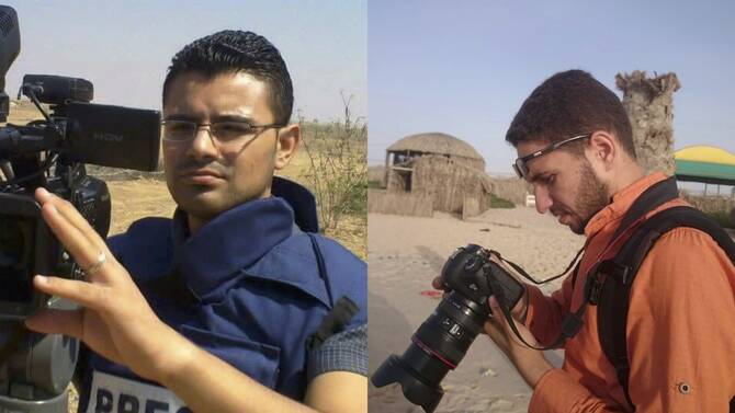 Palestinian journalist