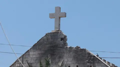 Israel strikes church in Gaza's Holy Family catholic Church.