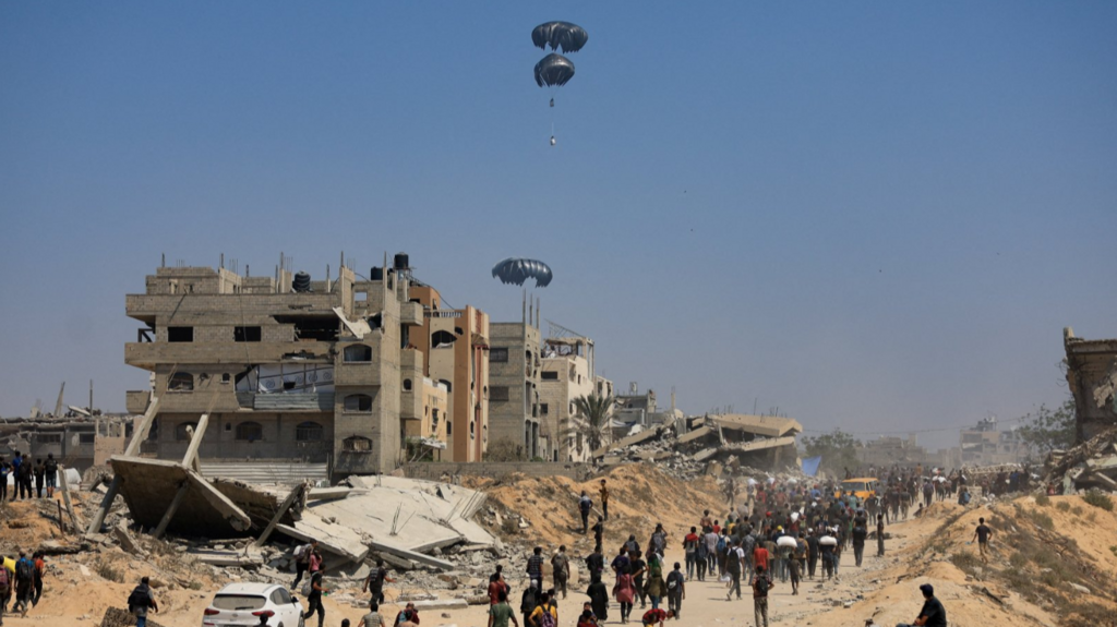 Gaza Aid Airdrop: UAE, Jordan Deliver Relief After Months

