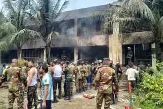 Bangladesh Air Force Plane Crashes Near Campus. 19 people died