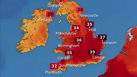 Heatwave across the UK