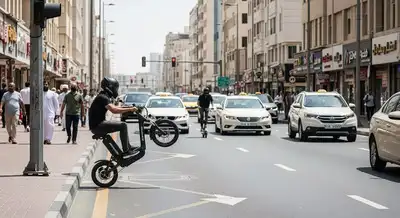 electric scooter regulations in Dubai.