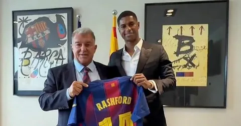 Rashford joins Barcelona