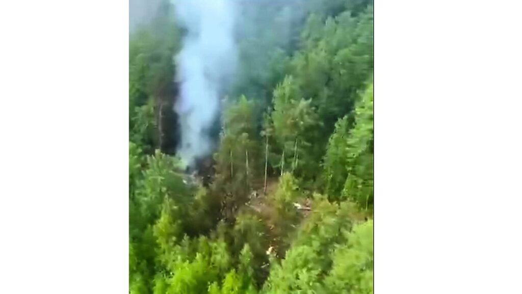 Russian passenger plane crashed