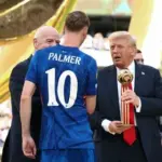 Trump pays homage to legends at Club World Cup event
