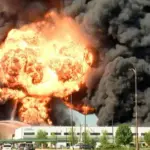 UAE Ras Al Khaimah factory fire draws major response