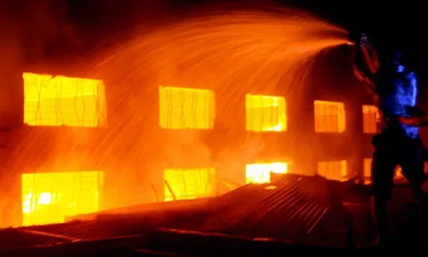 UAE Ras Al Khaimah factory fire