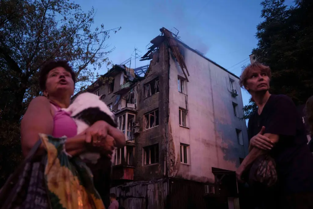 Russian Drone Attacks Ukraine