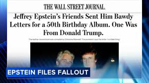 Trump Sues Wall Street Journal