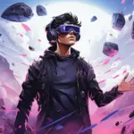 Metaverse applications showing AI, crypto, and gaming transforming digital life in 2025