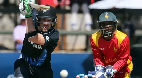 New Zealand vs Zimbabwe T20 match ends in a 60-run win for NZ as Seifert and Ravindra shine, sealing a spot in the tri nation series 2025 final.