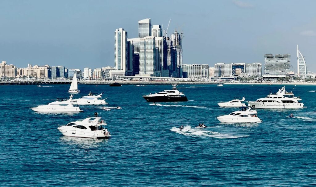 Dubai Municipality Environment Department leads marine safety with support from Dubai International Marine Club and marine transport Dubai initiatives.