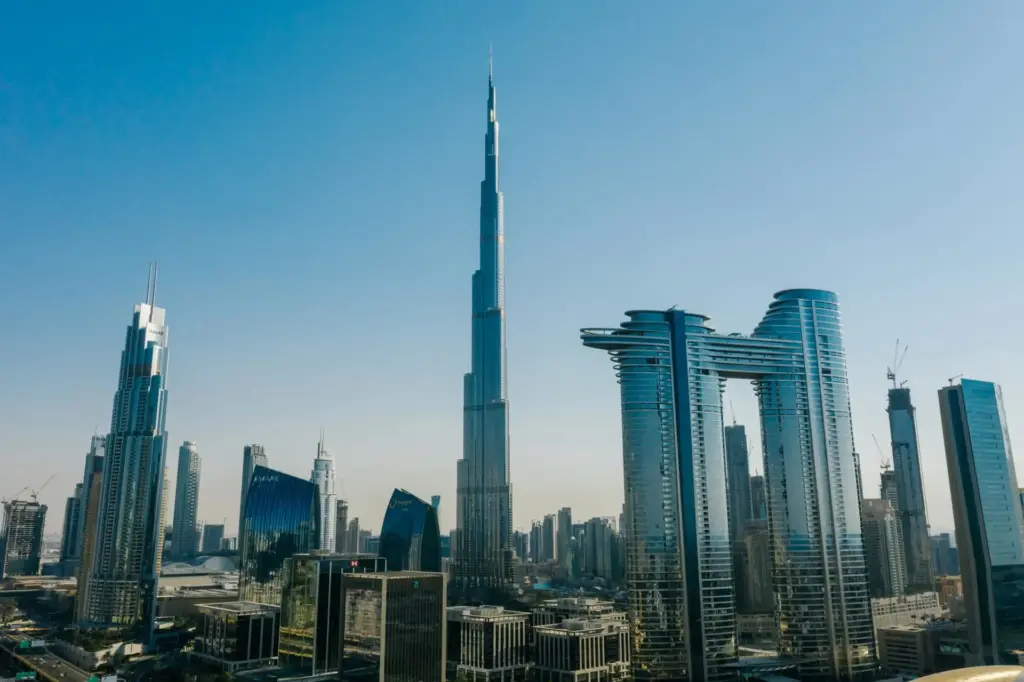 UAE cities showcasing growth across the 7 emirates of UAE with Abu Dhabi and Dubai as leading hubs