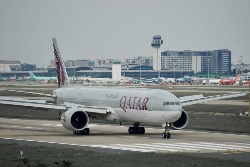 Qatar Airways flight status shows return of flights to Aleppo Syria via Aleppo International Airport