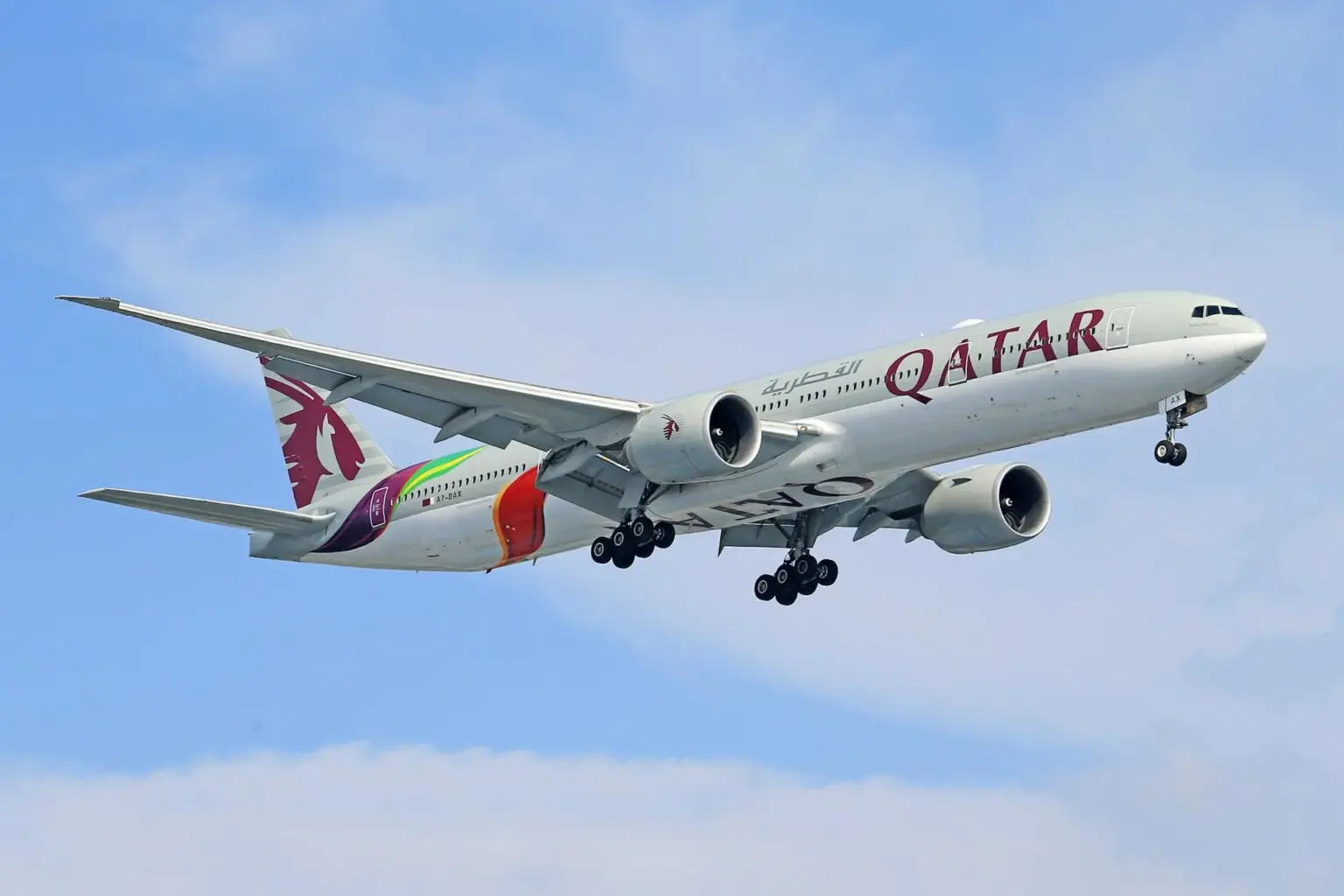 Qatar Airways flight status shows return of flights to Aleppo Syria via Aleppo International Airport