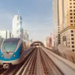 Dubai Metro Line showing Red Line, map updates, and new timings in 2025