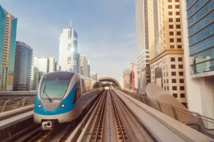 Dubai Metro Line showing Red Line, map updates, and new timings in 2025