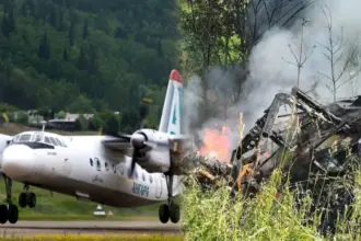 Russian passenger plane crashed