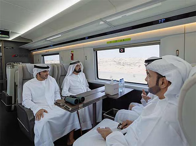 Dubai to Fujairah rail route nears completion