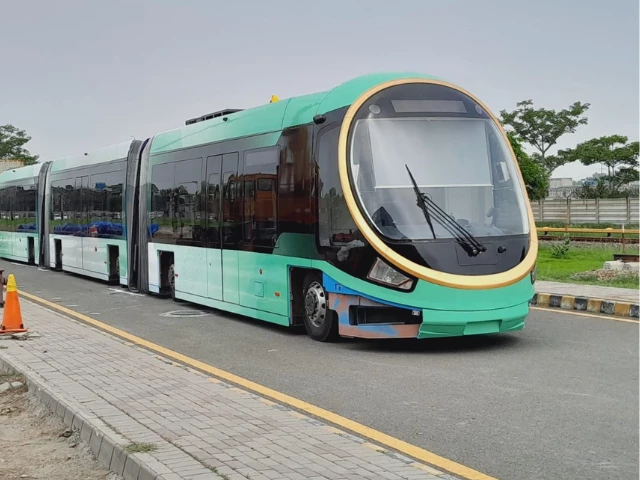 Electric Tram Launched in Pakistan for the First Time