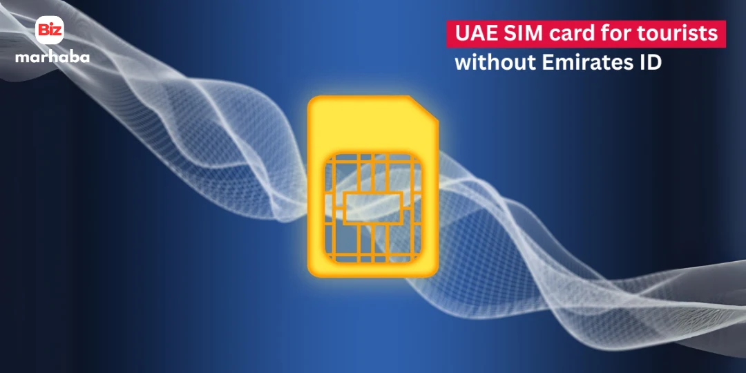 Buy mobile phone number in UAE without Emirates ID using passport for tourist SIM or eSIM plans