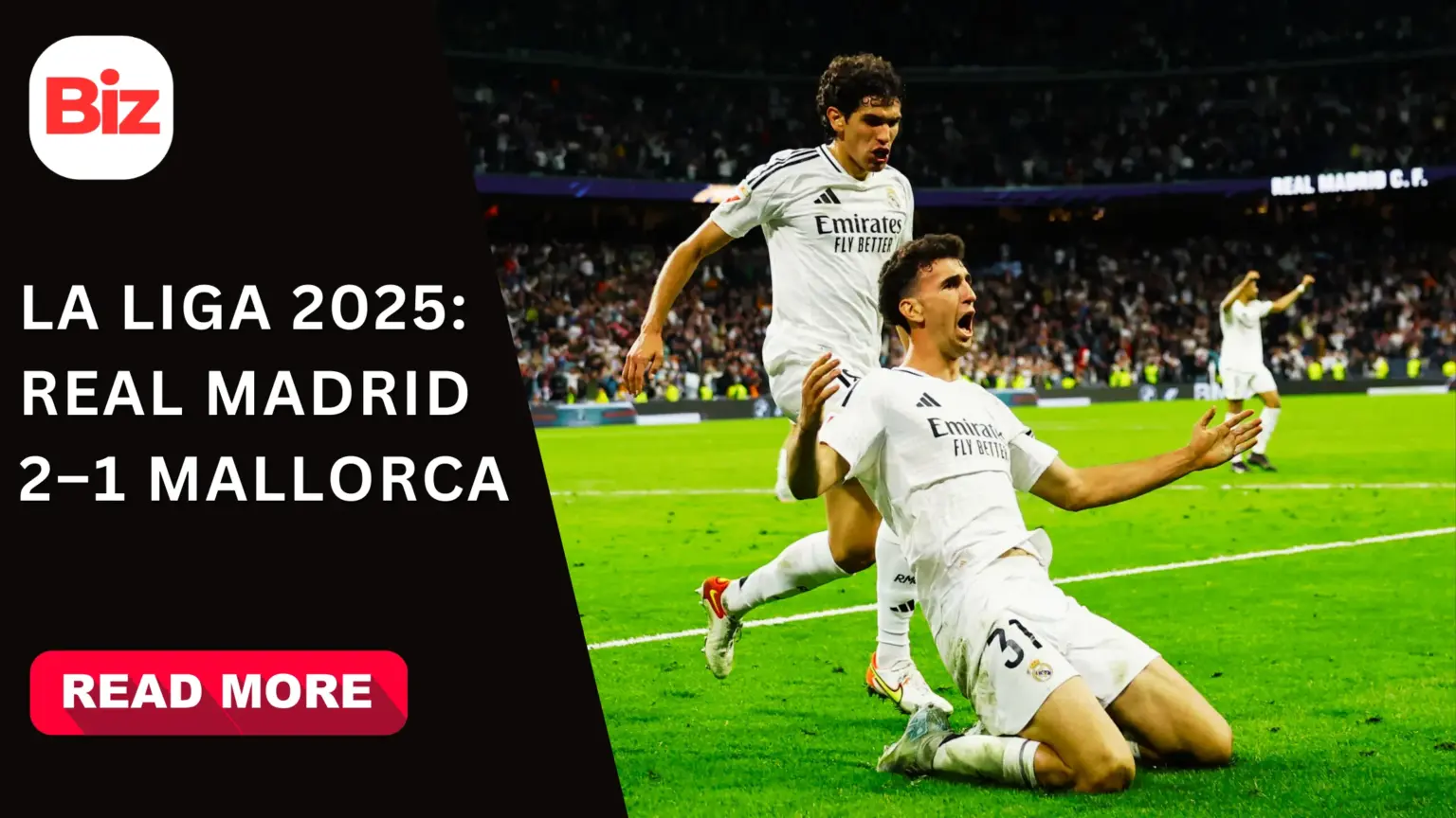 Real Madrid vs Mallorca La Liga 2-1 comeback with Vinícius Júnior and Arda Guler goals, including match stats, lineups, and highlights today.