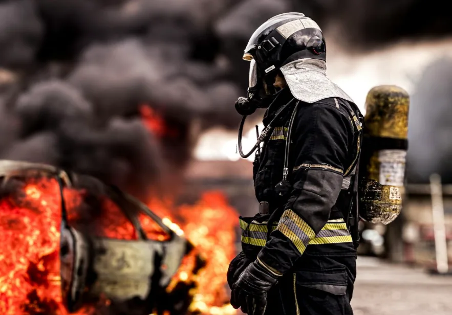 Fire in Sharjah sparks thick smoke as blaze hits industrial area