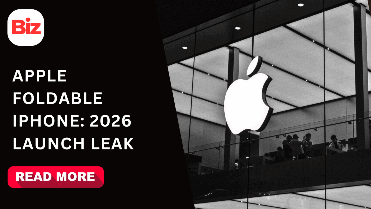 Apple Foldable iPhone Leak — 2026 Launch, Price & Design