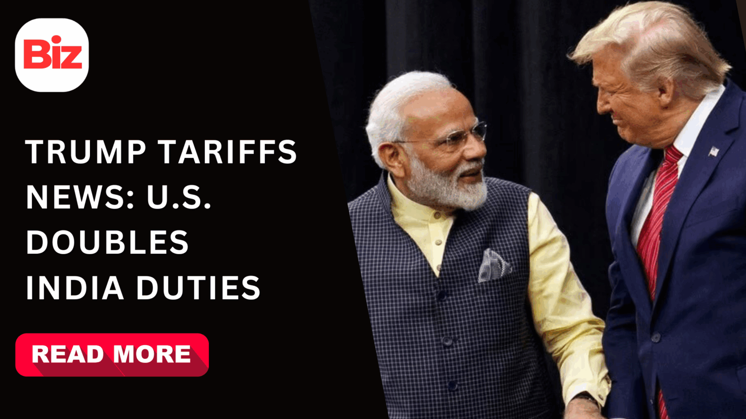 Trump Tariffs News: U.S. Doubles Duties on Indian Imports