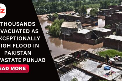 Flood in Pakistan's Punjab