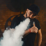 Residents of Dubai smoking in public places