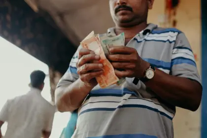 Trump tariffs India cause Indian rupee to drop against UAE dirham