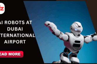 AI Robots at Dubai international Airport