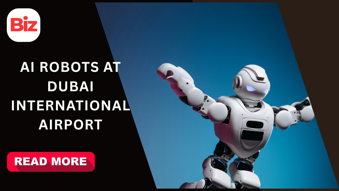 AI Robots at Dubai international Airport