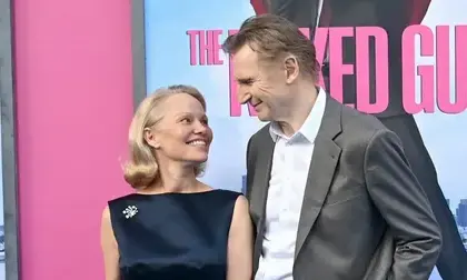 Pamela Anderson Sparks Romance Rumors With Liam Neeson