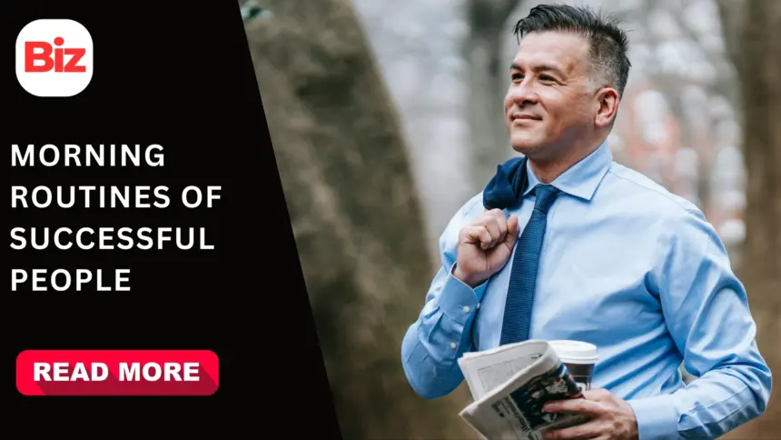 Morning routine for success with healthy morning habits and focus tips