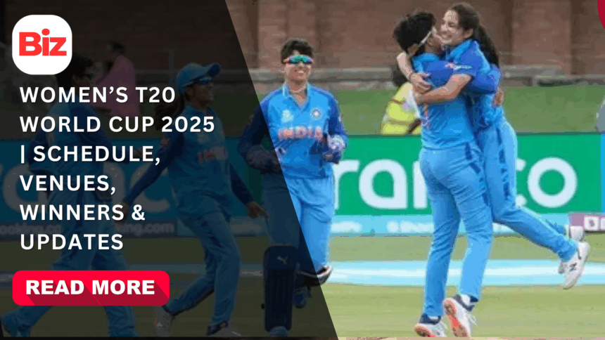 Women’s T20 World Cup 2025 | Schedule, Venues, Winners & Updates