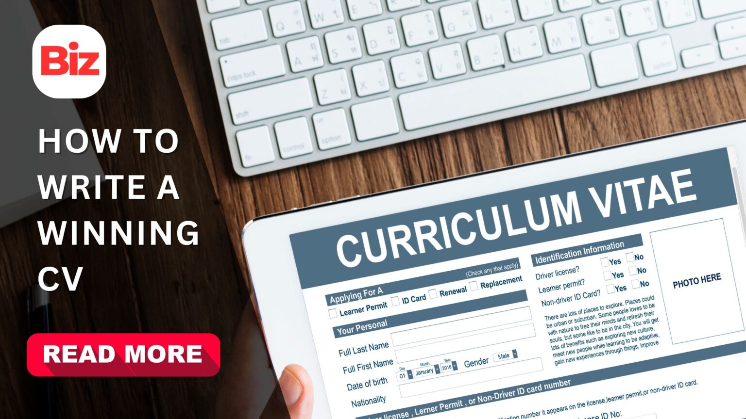 How to write a CV