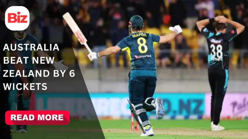 New Zealand vs Australia 1st T20 as Marsh’s 85 seals dominant tri-series win