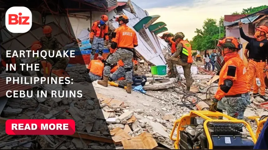 Cebu devastated by earthquake in the Philippines, raising fears of a bigger quake in Manila.