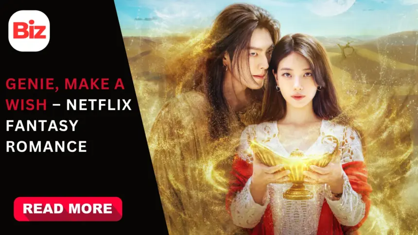 Kim Woo-Bin and Bae Suzy in Genie, Make a Wish drama, a Netflix fantasy romance full of heart and magic.