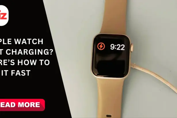 Why is my Apple Watch not charging – quick fixes and charging solutions explained