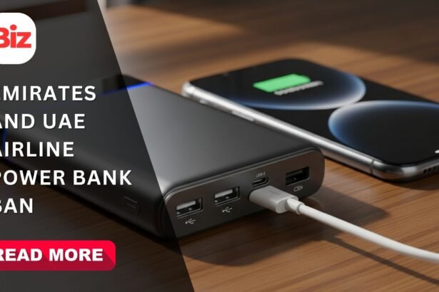 Emirates Airline power bank ban